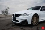 BMW M3 Sedan on Vossen Wheels (VFS2) 2017 года